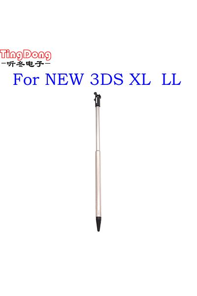 TingDong NEW 3DS XL LL 1pcs Metal Telescopic Stylus Plastic Stylus Touch Screen Pen for 2DS 3DS New 2DS LL XL