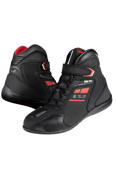 LS2 Garra Wp Boots Black-Red