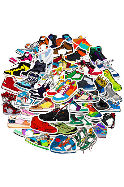 Choice 50 قطعة من ملصقات أحذية كرة السلة الرياضية، ملصقات كرة السلة الرائعة، ...