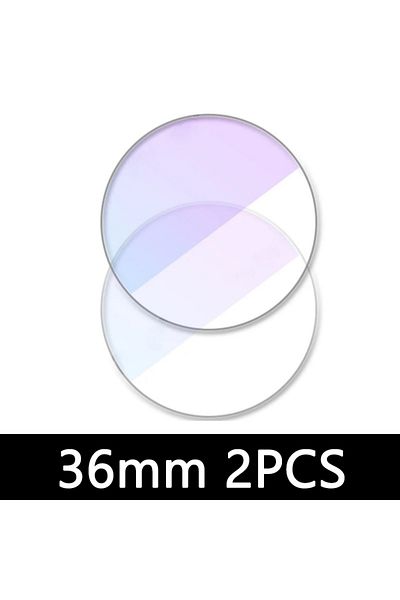 Choice 36MM 2Pcs Universal Round Tempered Glass Protective Film Screen Protector Cover For Armani Moto Xiao