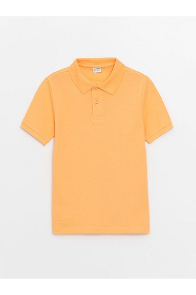LC Waikiki New Season Polo Neck Basic Short Sleeve Boys T-Shirt - S40739Z4