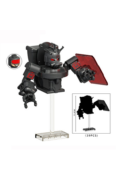 Choice1 1 Hot Skibidi Toilet Anime Mini Figure Block Toys TvMan Plus Titan Cameraman Speakerman Bricks Mode.