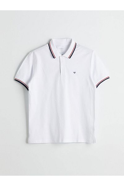 LC Waikiki Νέα σεζόν Polo Neck Pique Ανδρικό Tisort - S5FR01Z8