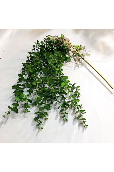 Choice 104CMYJLBG-L 104cm Fake Eucalyptus Rattan Artificial Plants Vine Plastic Tree Branch Wall Hanging Le