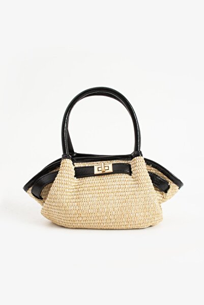 Çanta Trend Wicker Women's Hand and Shoulder Bag