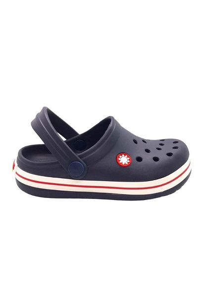 MARKABONİ Boys' navy blue non-slip sole slippers pool beach sandals