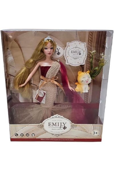 rexa Fashion Doll With Flower Red