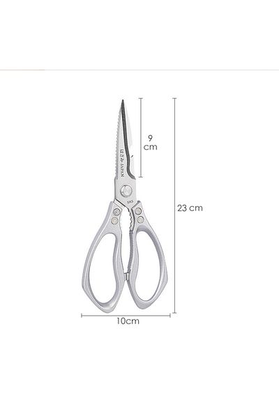 Choice 1 PC Kitchen Stainless Steel Scissors Food Grade Special Strong Household Chicken Bone Scissors Mult