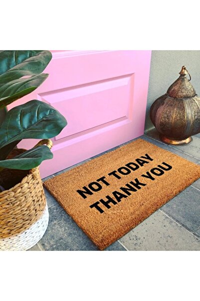 OEM Personalized Entry Mat with Message - Not Today, Thank You, 40x60 cm