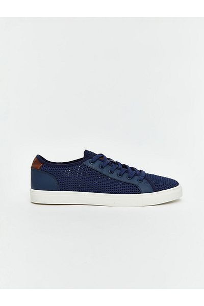 LC Waikiki Navy Blue Lace-Up Men's Sports Shoes