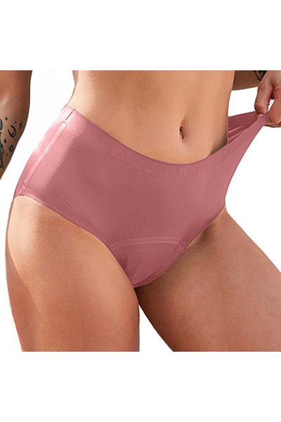 Linovit Menstrual Panties With Taped Seams - Pink - Pink, Xs