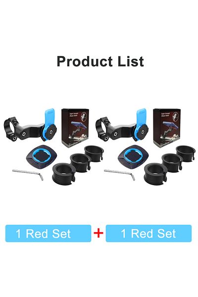 Choice 07 Motorcycle Handlebar Phone Holder 360°Rotatable Bicycle Bracket Security Navigation Support Mount
