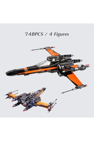 Choice no retail box MOC-Galaxy-Battle-Fighters SpaceCraft Spaceship Aircraft SpaceShip Model Building Bloc