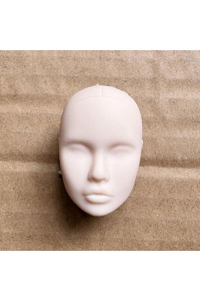 Choice little defectives 1pcs bald head Vintage 1/6 PP Face Mold Doll Heads Fashion Doll Head Make Up Pract