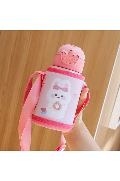 Choice 500ml Pink 500ml Unicorn Kids Thermos Bottle Cute Children's Thermal Water Bottle Stainless Steel Th