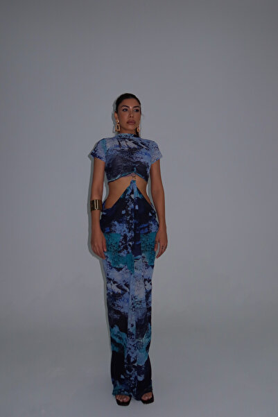 Gülşah Evecen hint model elbise