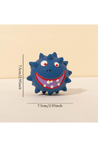 Choice1 لعبة مضغ تفاعلية للكلاب الأليفة زرقاء لطيفة تصدر صريرًا، مقاومة لعض ا...