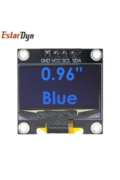Choice Blue 4Pin ROHS Certification 0.96 inch Oled IIC Serial White OLED Display SSD1315 128X64 I2C 12864 L