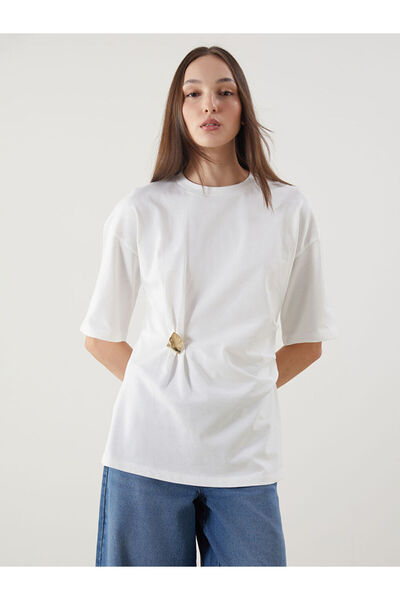 LC Waikiki Rmz Gi̇yi̇m Farkiyla Zero Roba Collar Women's Blouse