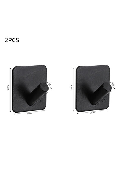 Choice CBK-2 قطعة لاصقة خطافات الحائط منشفة مفتاح القماش رف المعاطف الباب الح...