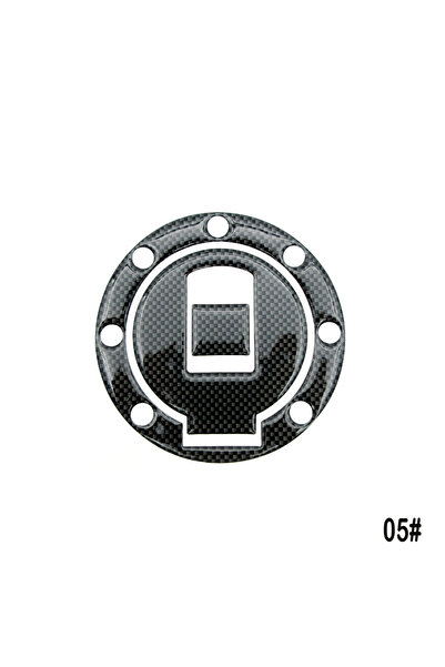 Choice5 05 Carbon Fiber Fuel Gas Oil Cap Tank Pad Tankpad Protector Sticker F...