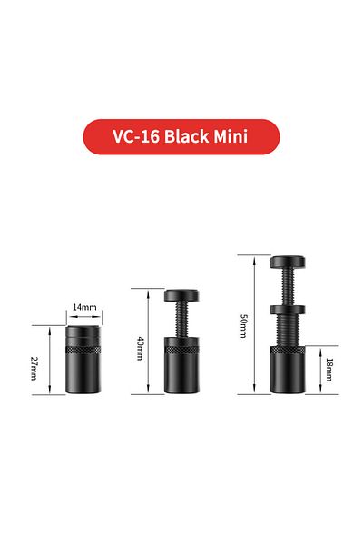 Choice VC-16 B MINI TEUCER VC-16 Graphics Card GPU Holder Vertical Telescopic Rotating Stand Magnetic Brack
