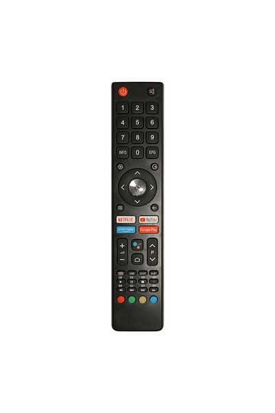 Choice جهاز التحكم عن بعد GCBLTV02ADBBT أسود اللون بديل مناسب لجهاز التحكم عن بعد الخاص بتلفزيون CHIQ