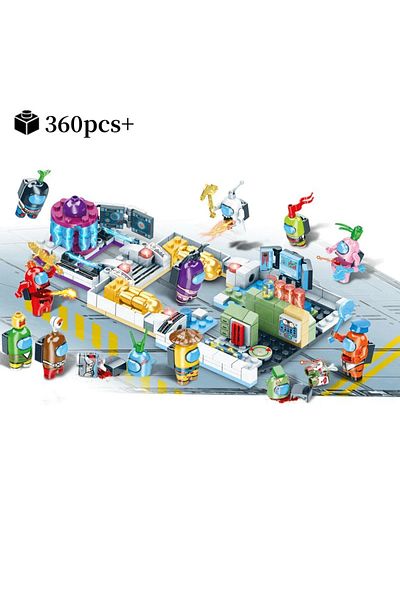 Choice 360Ppcs Space Werewolf Killing Building Blocks Sets Ghost Dinting Game Scene Anime Human Figure Mode