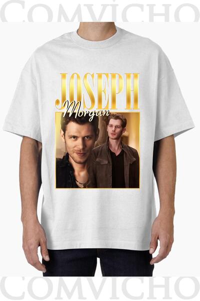 COMVİCHO Unisex Joseph V1 Design Printed Oversize T-Shirt