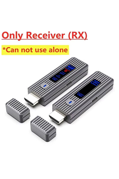 Vikefon مجموعة تمديد جهاز إرسال واستقبال الفيديو اللاسلكي RX وTX المتوافق مع ...