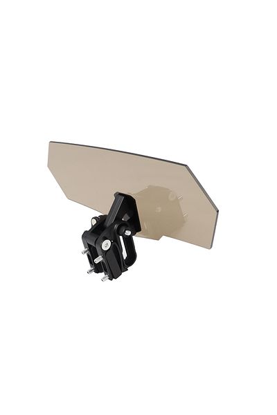 Choice Black Universal Motorcycle Risen Clip On Windscreen Windshield Extension Spoiler Air Deflector For B