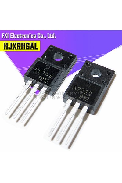 Choice 20pcs 2SA2222 2SC6144 10pcs A2222 + 10pcs C6144 10pairs