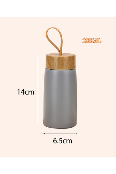 Choice 280ML Thermos Cup Coffee Thermos 9 Oz Water Bottle Reusable Leak-proof Water Bottle Keeps Heat for L