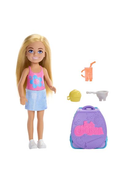 Barbie CHELSEA DOLL WITH MUSIC BAKING BACKPACK
