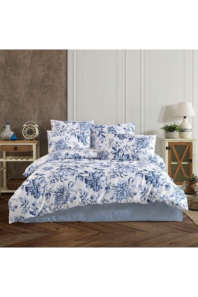 Homelux Bed Linen Set Wanda for Two People, 220x240 cm Sheet, 200x220 cm Duvet Cover, 2 Pillowcases 50x70 cm