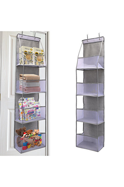 Choice 2pcs 1pc 4 /6Layer Over The Door Hanging Organizer Cosmetics Wall Hang...