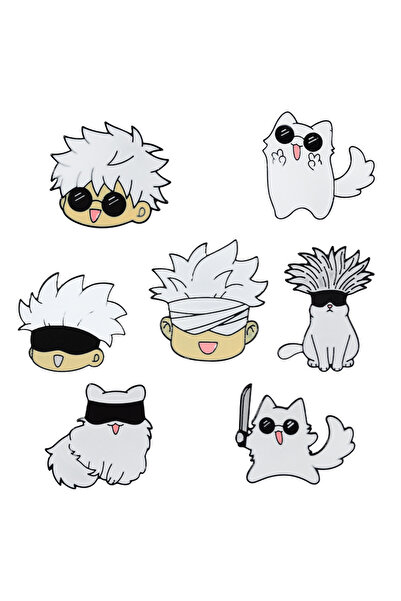 Choice1 TUTZ425 4-7 قطع/مجموعة شارة كرتونية على شكل حيوان لطيف مجوهرات زينة ب...