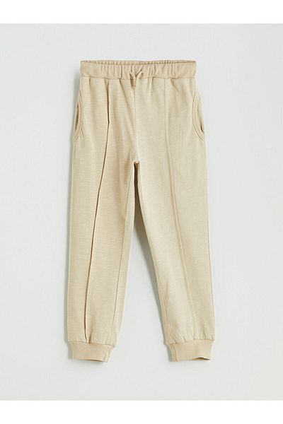 LC Waikiki Khaki Elastic Waist Boys Jogger Sweatpants