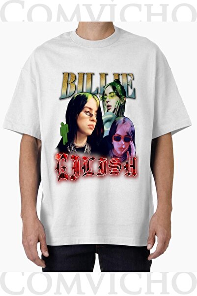 COMVİCHO تي شيرت مطبوع بتصميم Billee v9 للجنسين