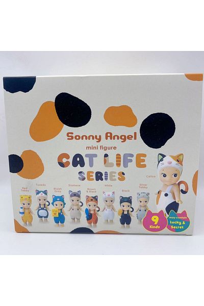 Choice Full set of 9pcs Sonny Angel Meow Meow Daily Cat Life Series Blind Box Anniversary Desktop Ornaments