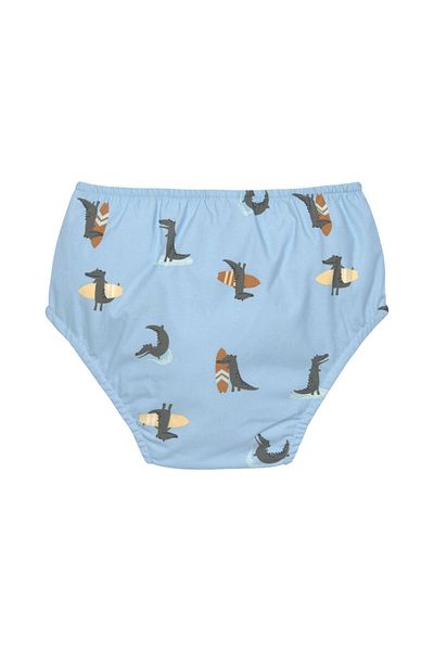 Lassig Crocodile Uv Protection Swimsuit Cloth Sky Blue