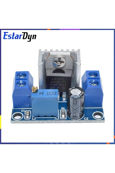 Choice Estardyn LM317 Adjustable Voltage Linear Regulator Power Supply LM317 DC-DC 4.2-40V To 1.2-37V St...