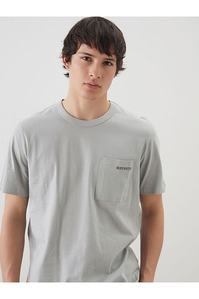 LC Waikiki Ανδρικό Tisort Crew Neck New Season με τσέπες - S5FF28Z8