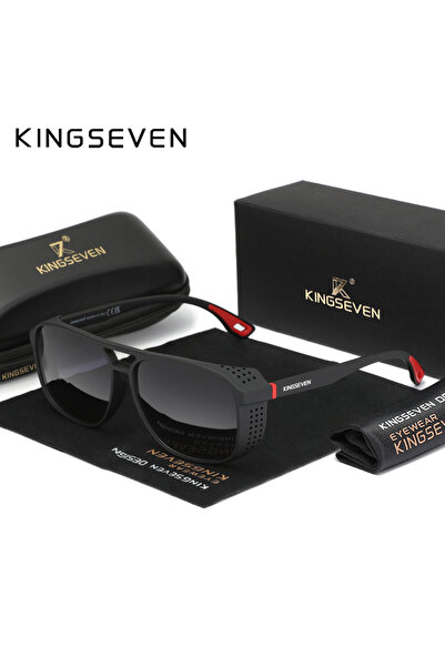 Choice Black Gradient Grey KINGSEVEN Brand New Fashion Sunglasses Rectangle UV400 Polarized Women Men Cycli