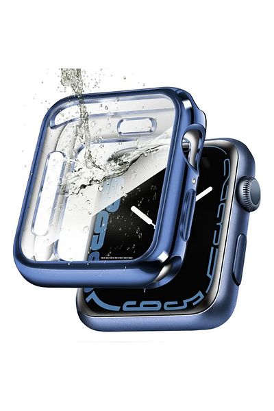 Choice 45mm series 9-8-7 Blue TPU Cover for apple watch case series 9 8 7 6 5 4 3 SE 41mm 45mm 42-44mm-40mm