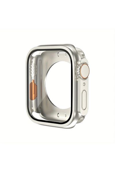 Choice حافظة حماية كاملة فائقة من سلسلة 654 SE مقاس 44 مم من Starlight Change To Ultra لساعة Apple Watch مقاس 45 و46 و44 مم مقواة