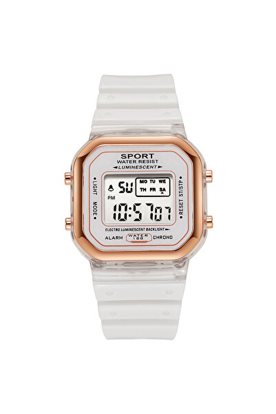 Choice1 White New Children's LED Digital Watch Student Multi functional Outdo...