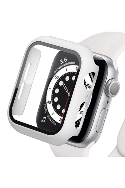 Choice Series 123 42MM White 3 Tempered Glass+cover For Apple Watch Accessories 45mm 41mm 44mm 40mm 42mm Sc