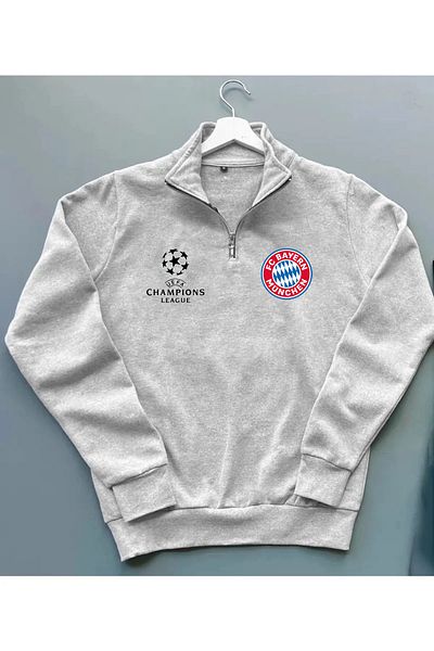 Pisa Art German Giant X Champions League Stand Collar Sweatshirt Unisex Custom Design