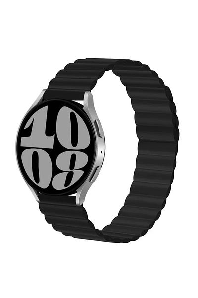Choice Galaxy 4 5 6 40mm 03 black Magnetic Loop Strap For Samsung Galaxy Watch 7 6 5 4 40MM 44MM 6 Classic